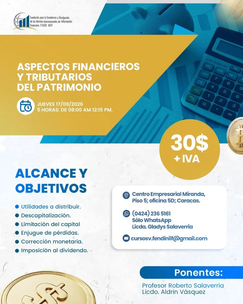 Aspectos Financieros y Tributarios del Patrimonio