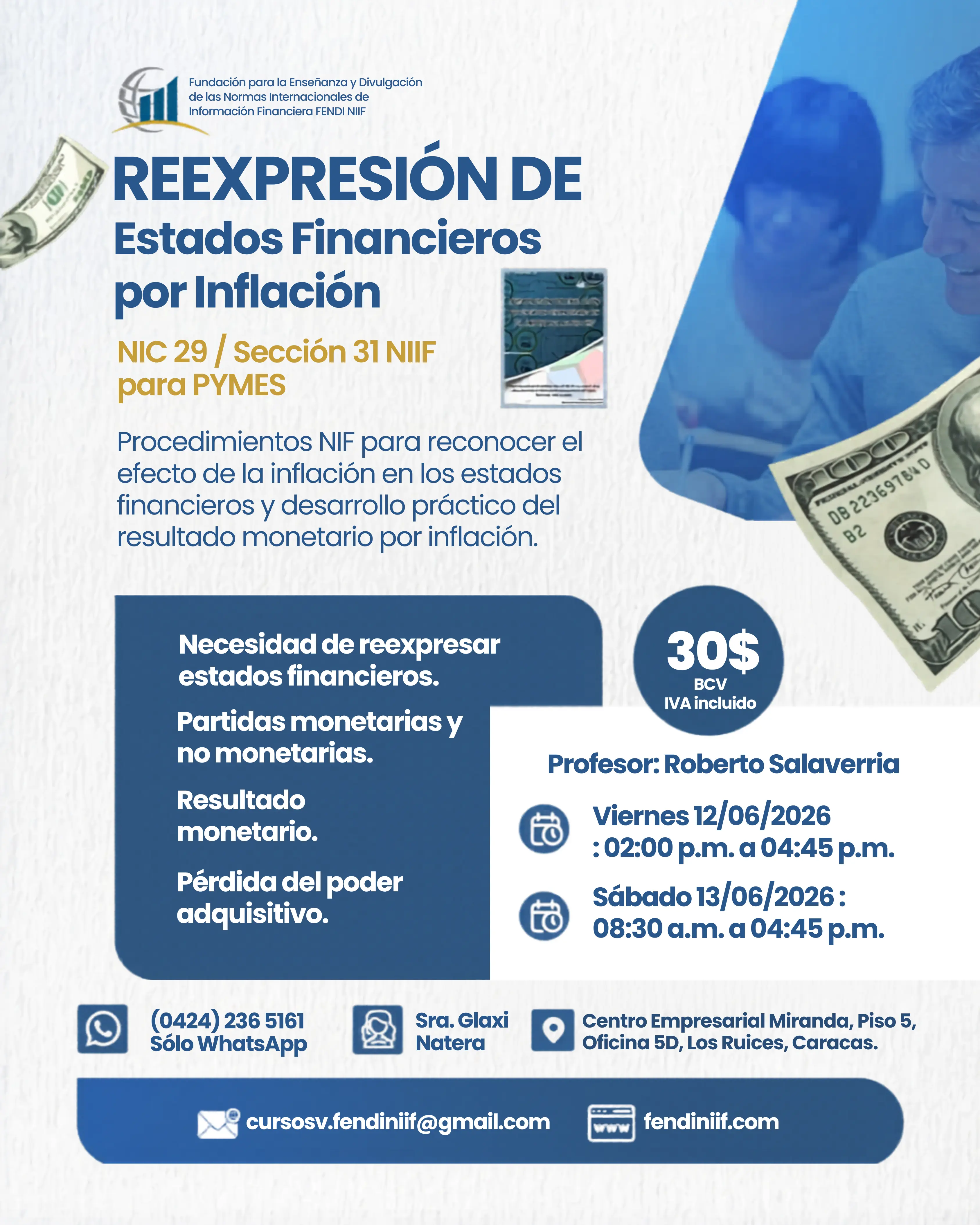 Reexpresión de Estados Financieros por Inflación